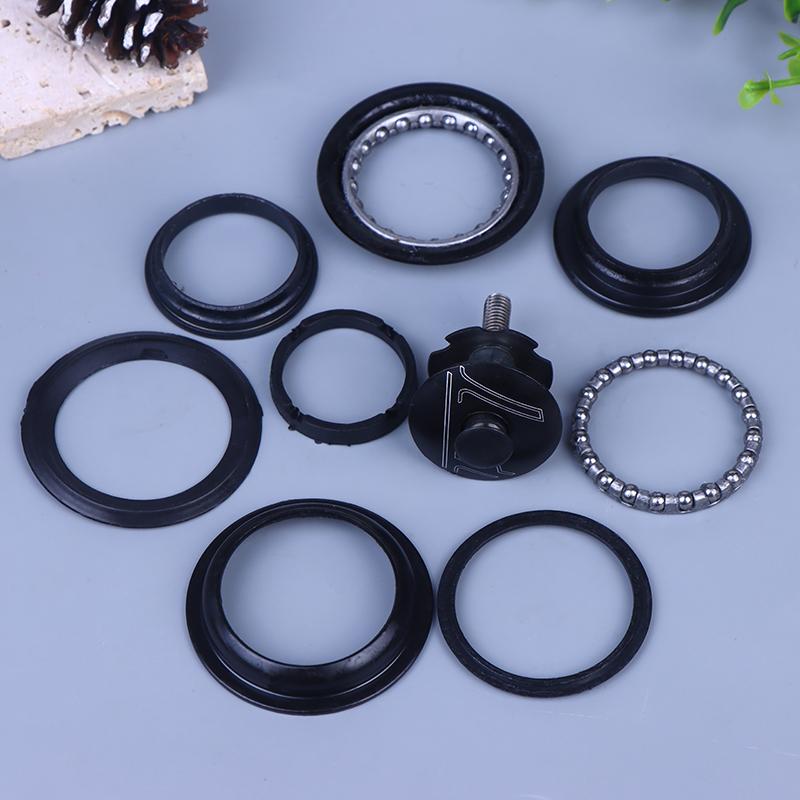 44mm 1 1/8" Bike Fork Bike Parts Road Bike Black Alloy Bike Threadless Headset Head-Tube Bike External Headset Parts