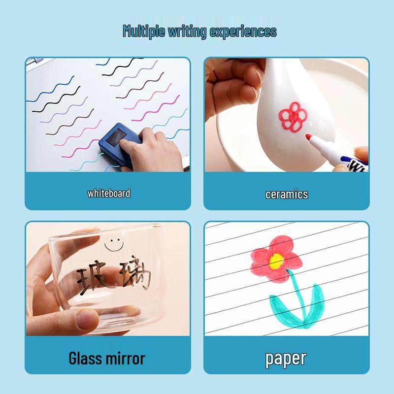 Kids' Magical Floating Water Painting Pen - Erasable Whiteboard Marker