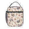 1 Piece Portable Lunch Container Floral Speckled Axolotl Autumn Edition Zipper Closure Durable Pocket Axolotls For Lunch Box Bag
