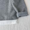 Boys Two Piece Long Sleeve Neck Sweatshirt Loose Fit Fall Pullover Top for Big Kids