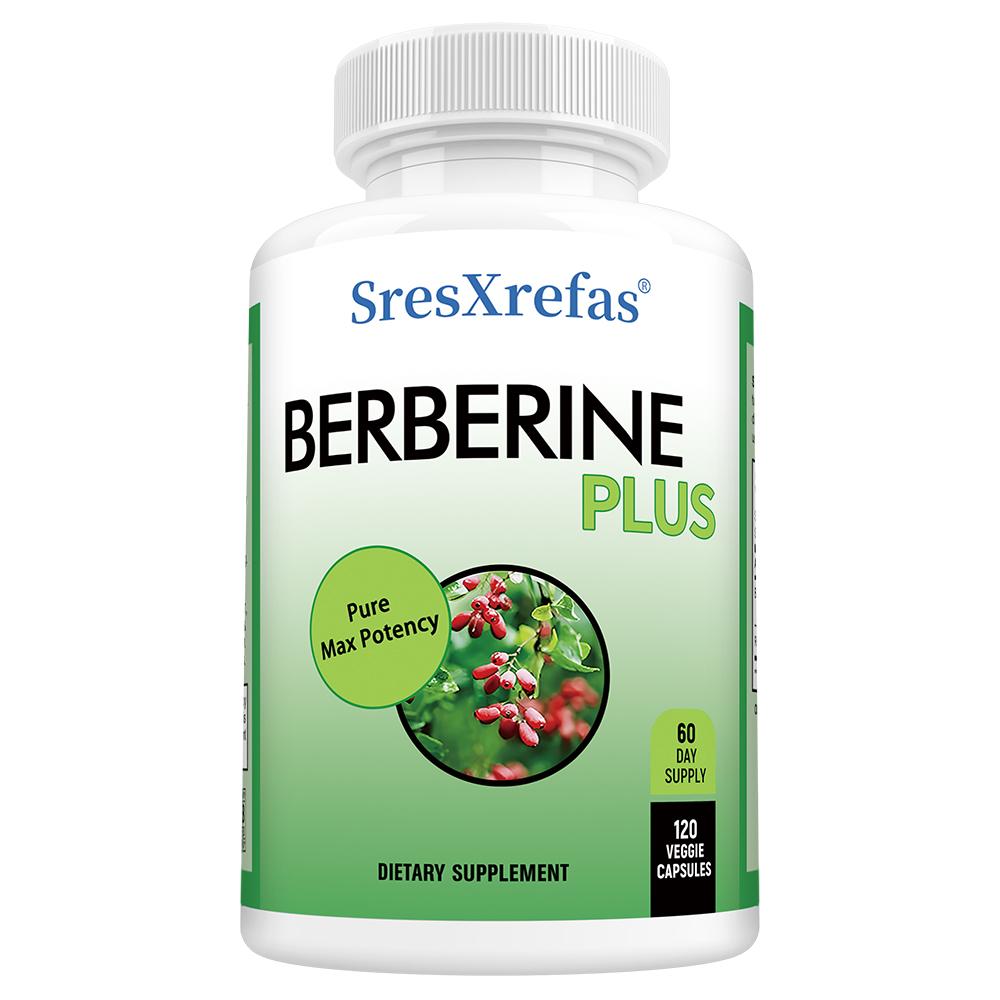 

Berberine 1000 Mg Dietary Supplement, With Royal Jelly, 120 Capsules Per Bottle 120 Capsules