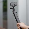 Aluminum Alloy Extendable Tripod Selfie Stick Lightweight for Action 6 Camera Photography Vlog and Travel Adventure