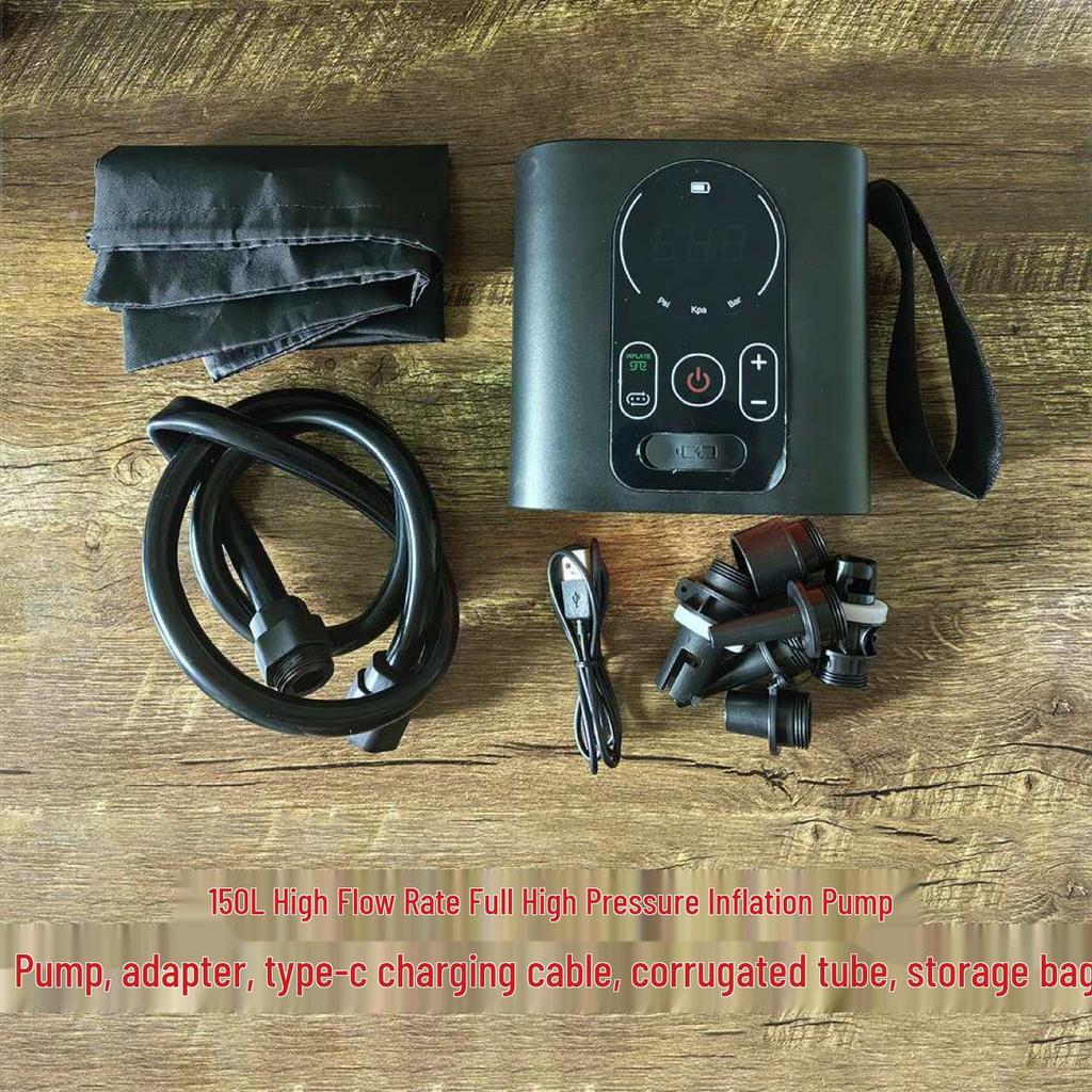 0-22PSI Paddleboard & Car Tent High-Pressure Pump with Smart Auto Stop