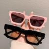 New Vintage Square Sunglasses Women Men PC Frame Retro Shades Fashion Designer Brand Sun Glasses for Male Female