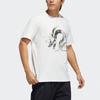 adidas Series WJ T GFX Printing Training Sports Short Sleeve White Men's GP0917