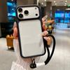 Intelligent Camera Touch Button Crystal Clear Phone Case for iPhone 17 Pro Max 17 Pro 17 Air Transparent Shockproof Cover Funda