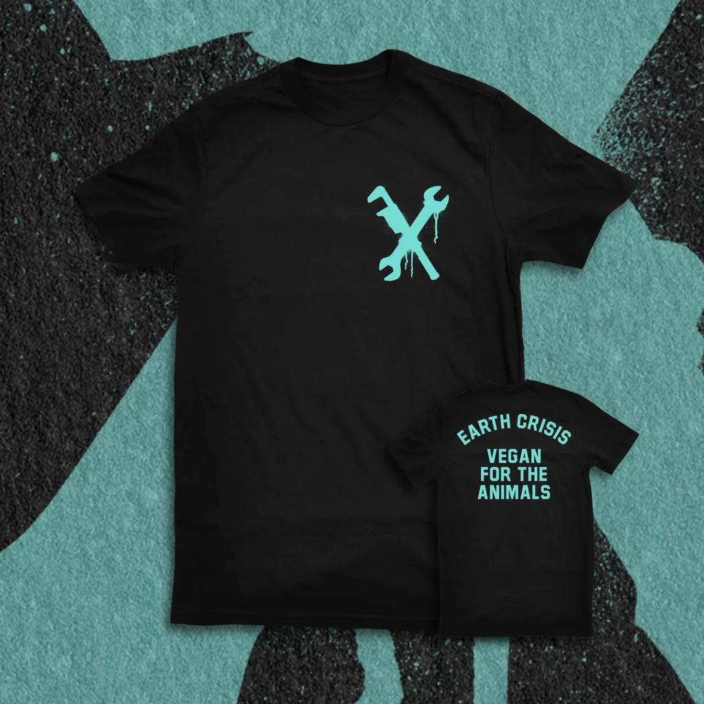 EARTH CRISIS "VEGAN FOR THE ANIMALS" SHIRT