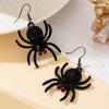 Übertriebene Spinnenohrringe: Einzigartiges Halloween-Streichgeschenk für Frauen