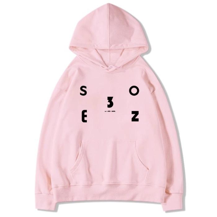 Autumn and Winter Ins Lazy Wind Letter Printing Fleece Hooded Sweater Thin Women's 2025 Trendy Brand Early Autumn Hoodie