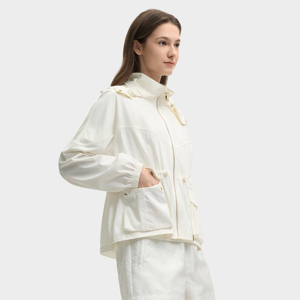 New FILA MILANO Collection Jackets & Coats Women's Cloud White F11W525702F-WT