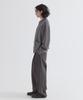Ezio Melange Pocket Button Cardigan_Charcoal