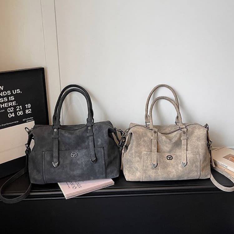 Retro old tote bag women's messenger bag