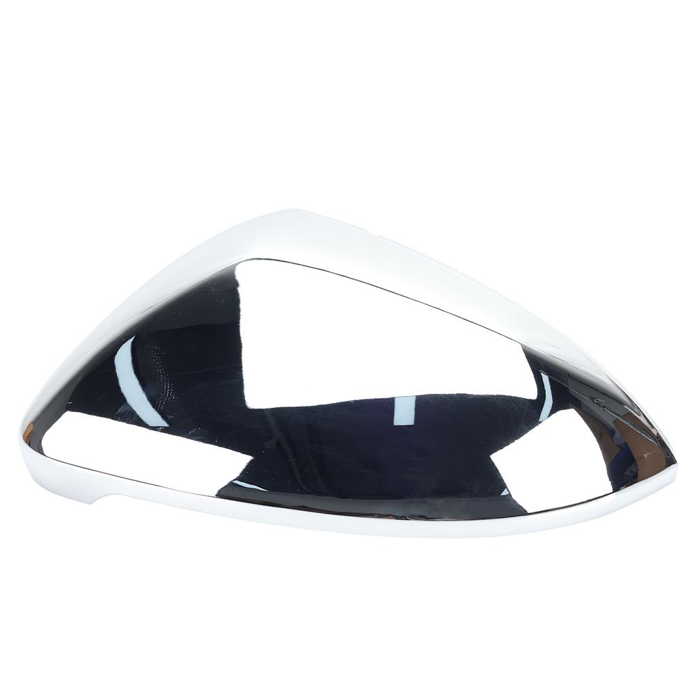 Rearview Mirror Cover Cap For VW Golf7 MK7 2013 2014 2015 2016- Chrome With Buckle Side Mirror Cover Cap Car Accessories 1pc left