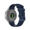 Kompatibles kariertes Silikon-Uhrenarmband für Garmin vivoactive 6/5, Venu 3/2/2S/3S, Huawei