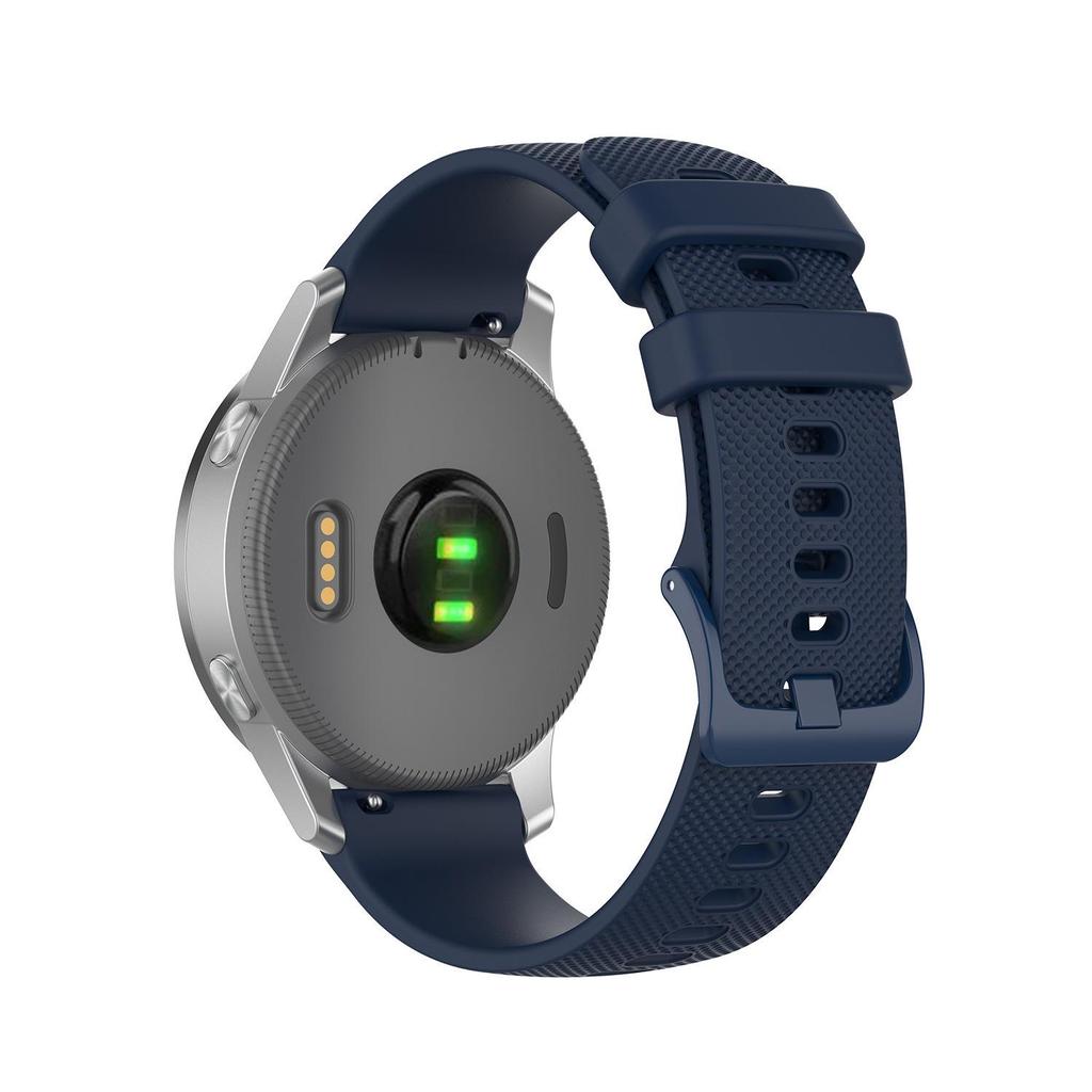 Kompatibles kariertes Silikon-Uhrenarmband für Garmin vivoactive 6/5, Venu 3/2/2S/3S, Huawei