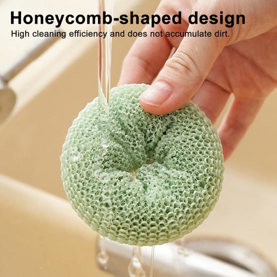 Cleaning Brush with Integrated Scrubber Powerful Decontamination Comfortable Handle Replaceable Brush Head Cleaning Scrubber Easy Dishwashing Tool