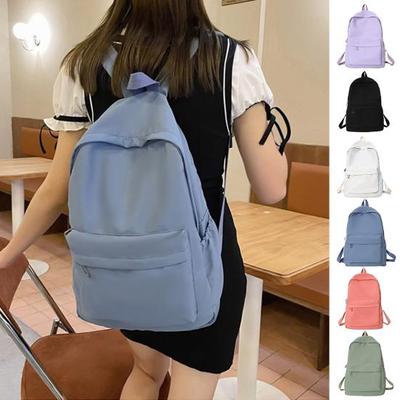 Mochila de ombro resistente, resistente a rasgos, armazenamento conveniente, leve, para adolescentes, bolsa casual para meninas