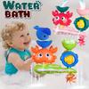 1pc Interactive Bath Toy with Rotating Water Wheel & Suction Cup - Non-Toxic ABS Bath Tub Fun,  Bath Toys For Toddlers