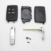 Cocolockey 5 Button Remote Key Shell for Range Rover Sport Evoque Vogue Velar for Land Rover Discovery 5 for Jaguar XE E-PACE XF