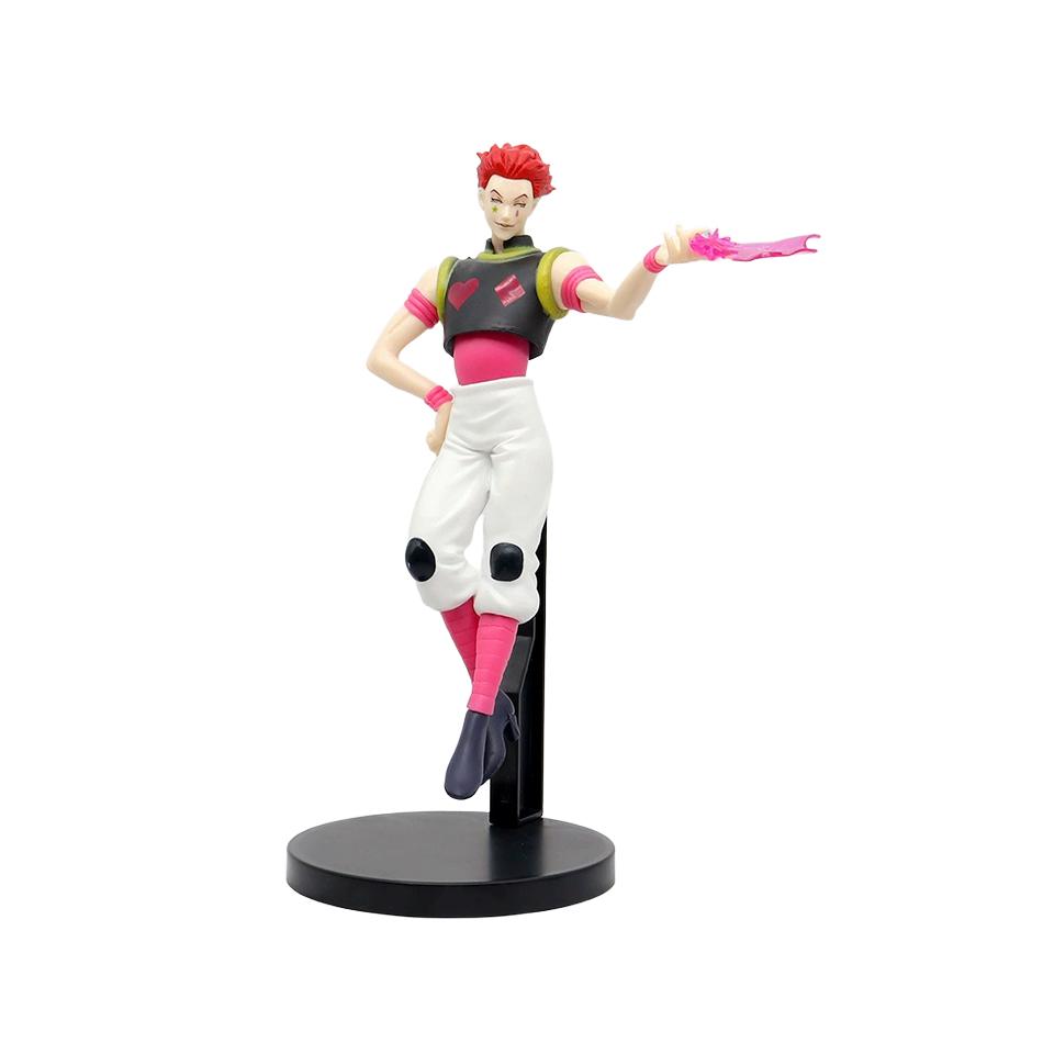 15-23cm Hunter X Hunter Chrollo Lucilfer Anime Figure Hisoka Action Figure Killua Zoldyck Kurapika Figurine Collectible Model