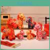 Year Of The Horse Plush Mascot With Short Hair Plush For Festive Gift And Collecting