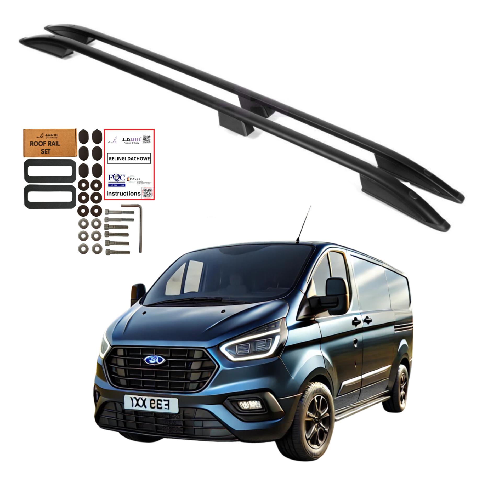 Jumtas sliedes FORD TRANSIT CUSTOM LONG