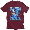 Tralalero Tralala Hai Meme T-Shirt Unisex Kurzarm T-Shirts Sommer Lässig Grafik-T-Shirt Baumwolle Locker Übergröße Kleidung