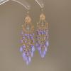 Retro Ethnic Crystal Tassel Earrings: Elegant Water Drop Design for Women