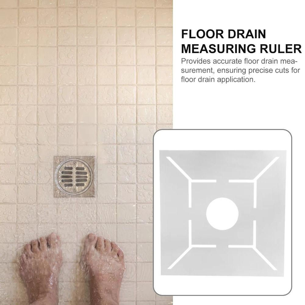 Accurate Measurement Floor Drain Locator Floor Drain Patterns Positioning Ruler  Drawing