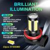 2x Car Fog Lamp H11 9006 HB4 Led Lamp 9005 HB3 H9 H8 H16 JP EU PSX24W PSX26W P13W White 6000K Fog Light Bulb DRL  12-24V