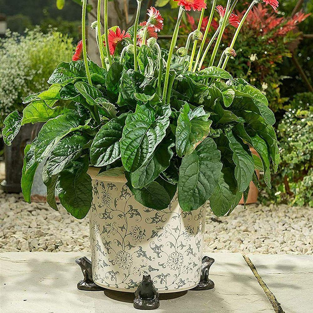 3Pcs Garden Decor Animal Resin Plant Stand Bonsai Stand Plant Pot Foot Flower Pot Support