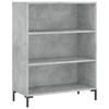 Highboard Concrete Grey 69.5 X 34 X 180 Cm Particleboard