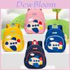 Cartoon Baby Lightweight Backpack For Kindergarten Kids With Arc Shoulder Straps In Multiple Colors