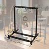 Foldable Guitar Stand for 3 with Rubber and Scratch Compact Design Suitable for and Wind Instruments, Anti-tip Protection. Guitar, Bass, Ukulele,