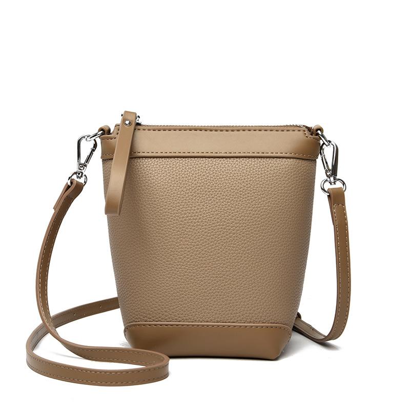 

Женская сумка летняя городская простая сумка-ведро сумка через плечо сумка-мессенджер сумка для поездок на работу хаки