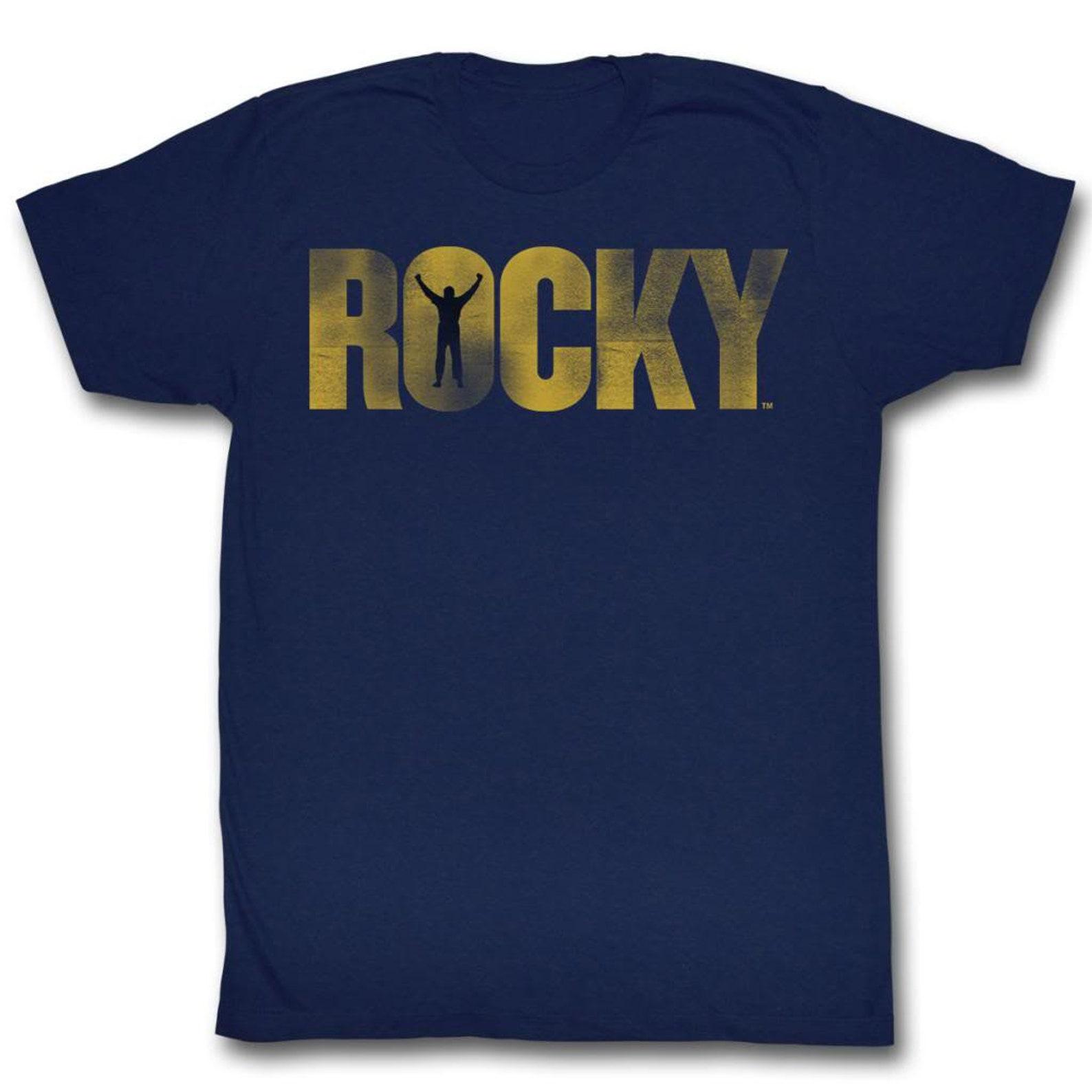 Rocky Rocky Logo Navy Children s T-Shirt 2XL