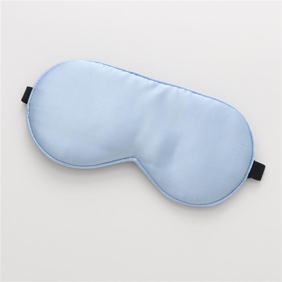 Durable And Safe Silk Sleep Mask 100% Real Natural Pure Silk Eye Masks With Adjustable Strap For Sleeping Blocks Light Reduces Puffy Eyes