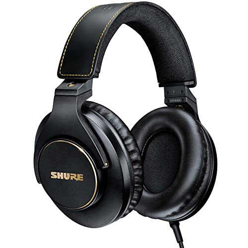 

[VGP Hall of Fame Gold Award] SHURE Sure Professional Studio Headphones SRH840A-A Black: Wired Se...