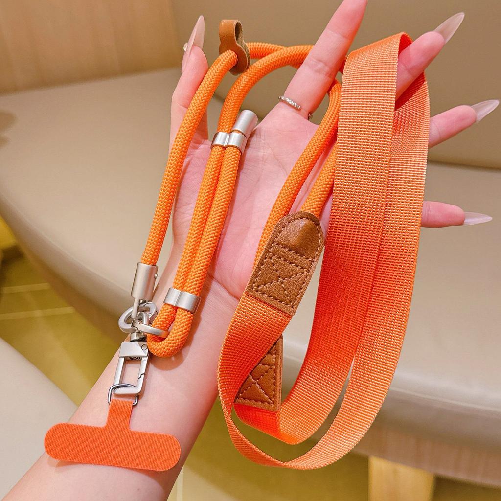 Wide shoulder strap Side back Mobile phone lanyard Crossbody adjustable high-end sturdy bag lanyard Outdoor travel anti-theft