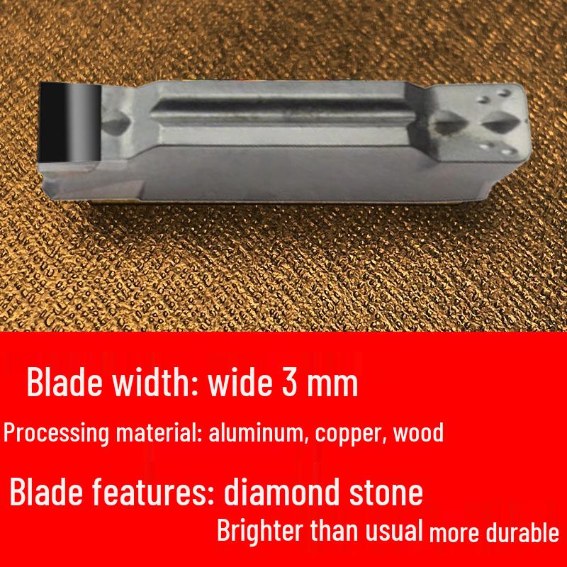CNC Nut- und Abstechklingen: Edelstahl mggn/mgmn300/400 Einsätze