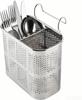Stainless Steel Chopsticks Utensil Storage Drying Basket, Hanging Drain Rack Organizer for Kitchen Sink Countertop Dish Rack