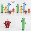 Unique Number Pvc Block Figurines For Children Perfect For Playful Imagination And Collecting