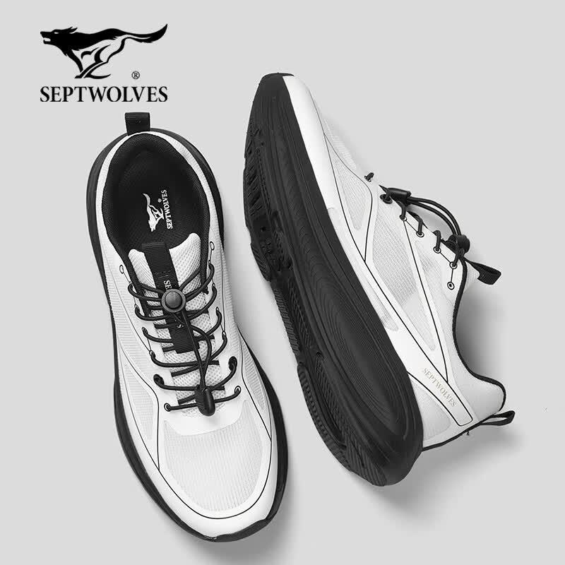 Sevenwolves Men's Breathable Mesh Running & Hiking Shoes