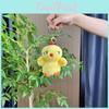 Charming 12cm Plush Chicken Keychain Perfect Soft Toy For Car Keys And Fun Accessories
