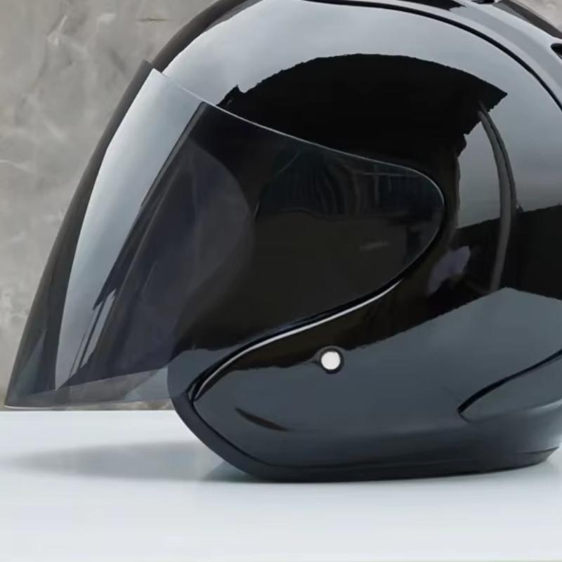 Ram4 Bright Black Half Helmet Men and Women Motorcycle Off-Road Summer Helmet Downhill Racing Mountain Cross Casco Capacete