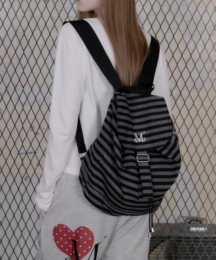 Mucent Stripe Mini Backpack Unisex