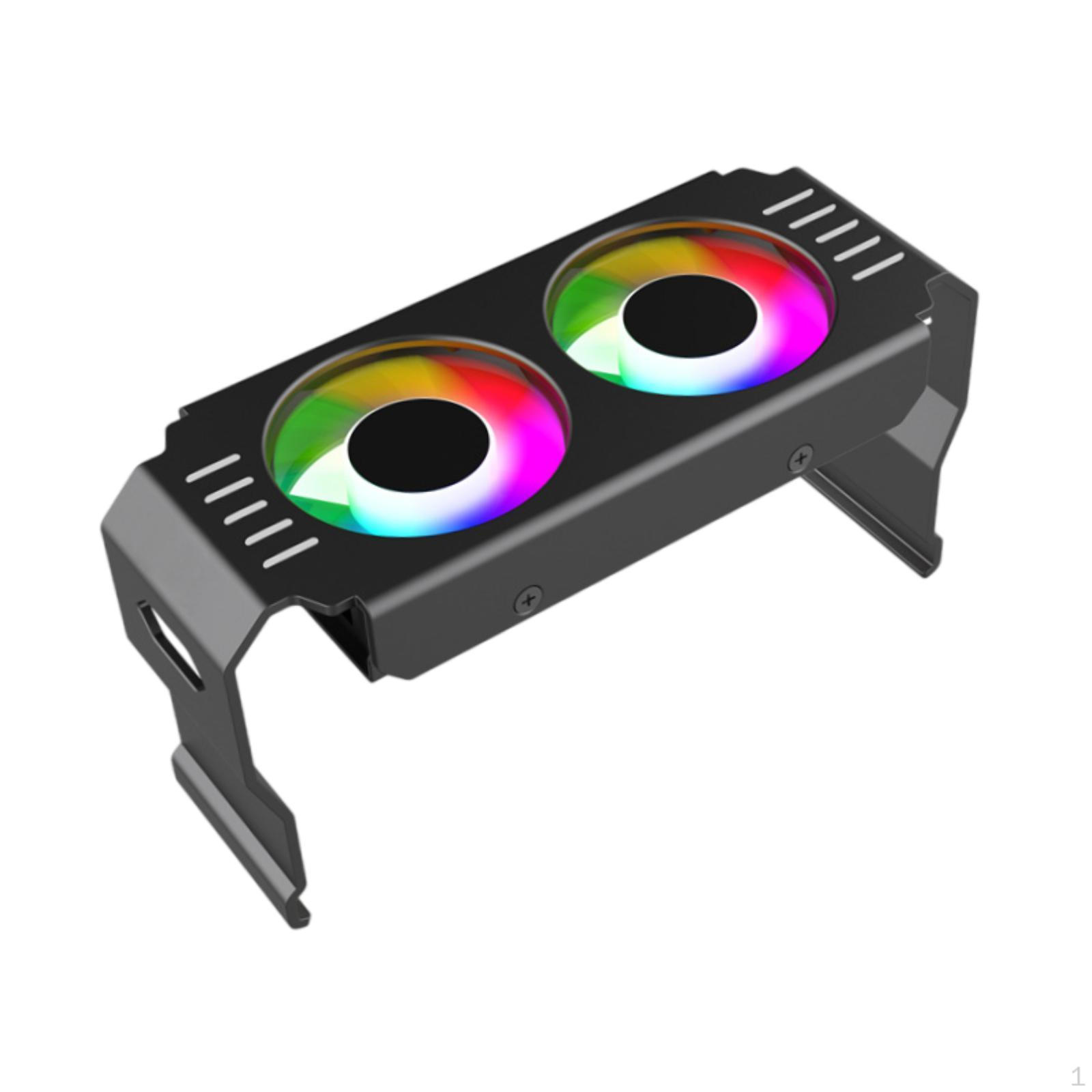 

ARGB CPU Cooler Компьютерный вентилятор охлаждения для ПК Игровой профессиональный чёрный