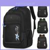 Large Capacity Oxford Fabric Travel Backpack With Breathable Design For Students And Travelers
