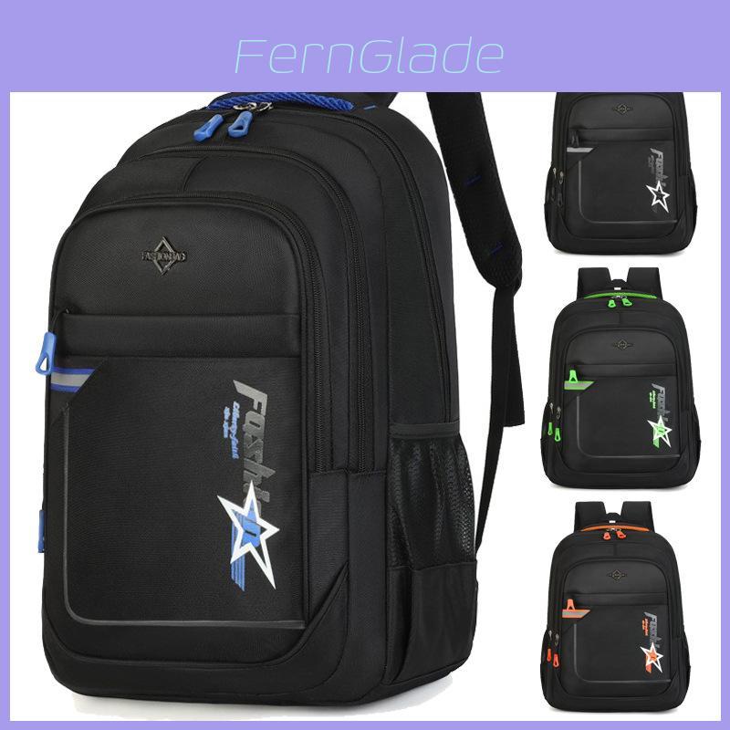 Large Capacity Oxford Fabric Travel Backpack With Breathable Design For Students And Travelers