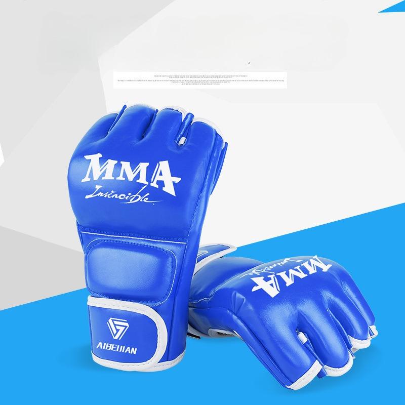 MMA Gloves Muay Thai Boxing Fight Glove Men Women Guantes De Boxeo Free Fight Karate Sanda Training Adults Kids Equipment